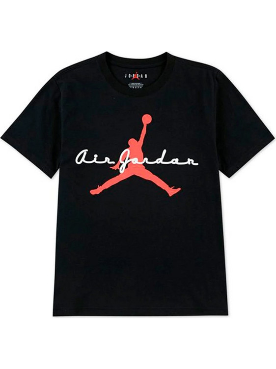 Jordan Παιδικό T-Shirt Κοντομάνικο Μαύρο 95F494-023