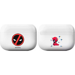 Marvel Deadpool Θήκη Πλαστική για Apple AirPods Pro 1 Λευκή
