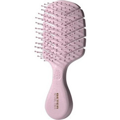 Beter Natural Fiber Mini Βούρτσα Μαλλιών για Ξεμπέρδεμα Ροζ