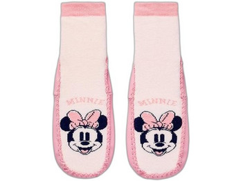 Zippy Minnie Mouse Χειμερινές Παιδικές Παντόφλες για Κορίτσι Ροζ 31055740030