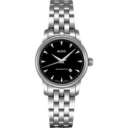 Mido Baroncelli Jubilee Γυναικείο Ρολόι Αυτόματο με Ασημί Μεταλλικό Μπρασελέ M76004181
