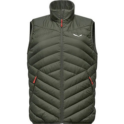 Salewa Ortles Αμάνικο Γυναικείο Μπουφάν Puffer Μακρύ Χακί 29187-5A50