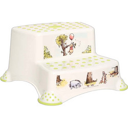 Lorelli Disney Winnie Bear & Friends Βοηθητικό Σκαλοπάτι Μπάνιου Διπλό Πλαστικό Αντιολισθητικό Μπεζ 10130922100