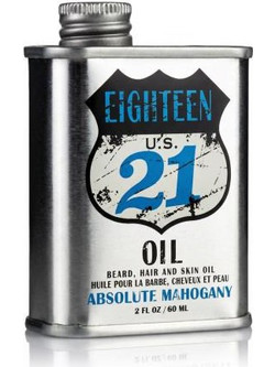 18.21 Man Made Oil Absolute Mahogany Λάδι για Γένια 60ml
