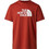 The North Face Ανδρικό Αθλητικό T-Shirt Μπορντό NF0A8B6JG6I