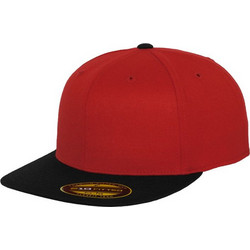 Flexfit Premium 210 Ανδρικό Καπέλο Jockey Snapback Υφασμάτινο Κόκκινο 6210T-00200