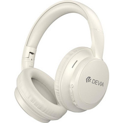 Devia JH-820 Lite1 Ασύρματα Bluetooth Ακουστικά Over Ear Μπεζ