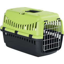 MP Bergamo Gipsy Κλουβί Μεταφοράς Σκύλου 58x38x38cm Μαύρο Lime