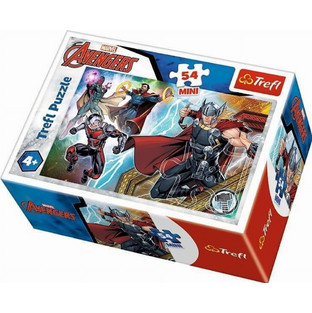 Παιδικό Puzzle Trefl Mini Marvel Team Thor 54 Κομμάτια