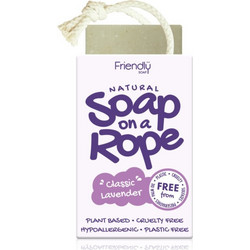 Friendly Soap On A Rope Lavender Χειροποίητο Σαπούνι 95gr