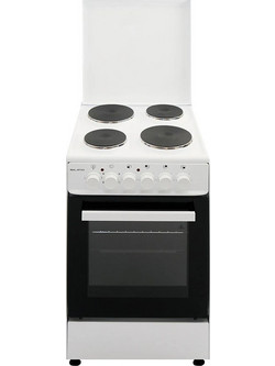 SILIFO SF6154CFEW Κουζίνα Ηλεκτρική 53lt με Εμαγιέ Εστίες 50cm