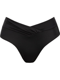 Rock Club Ψηλόμεσο Bikini Slip Μαύρο BP-3413