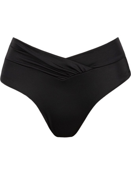 Rock Club Ψηλόμεσο Bikini Slip Μαύρο BP-3413