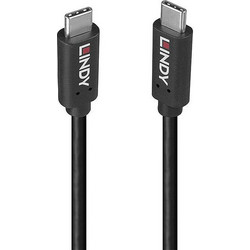 Lindy 36977 USB-C to USB-C 1.5m Black