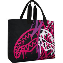 Sprayground Graff Mayhem Υφασμάτινη Τσάντα Θαλάσσης Χειρός Μαύρη 29x48cm T9259