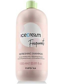 Inebrya Ice Cream Frequent Refreshing Mint Σαμπουάν για Επανόρθωση 1lt
