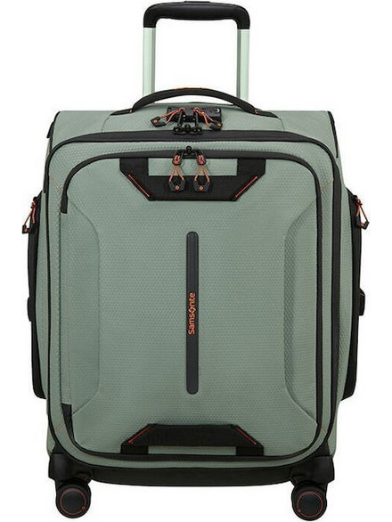 Samsonite Ecodiver 140885-2570 Βαλίτσα Καμπίνας 54x40x23cm με 4 Ρόδες Πράσινο Mint