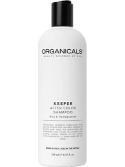Organicals Keeper Rice & Pomegranate Σαμπουάν για Προστασία Χρώματος & Επανόρθωση για Βαμμένα Μαλλιά 1lt