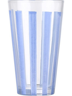 Estia Ποτήρι Νερού Γυάλινo Ligne Διαφανές Μπλε 495ml 07-39530