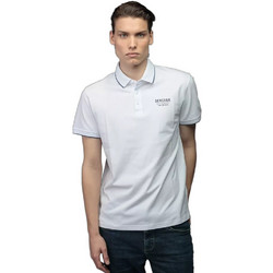 Devergo Ανδρική Μπλούζα Polo Κοντομάνικη Λευκή 1D26SS4075SS0105-1