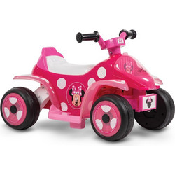 Huffy Minnie Mouse Ηλεκτροκίνητη Παιδική Γουρούνα 7.2V Φούξια 19073W