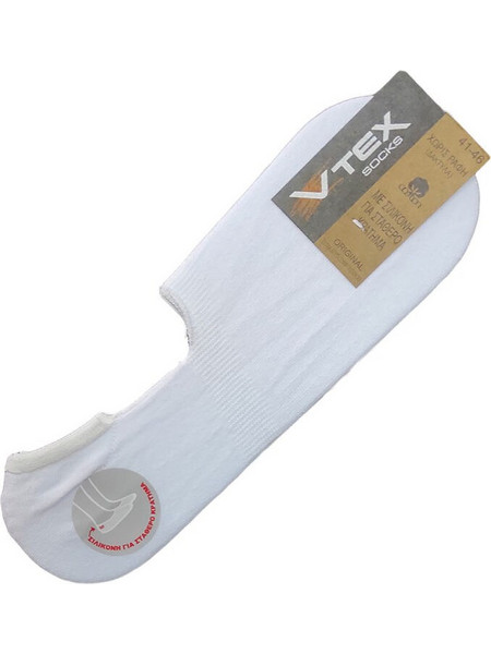 VTex Ανδρικές Κάλτσες Σοσόνια Λευκές SNK02
