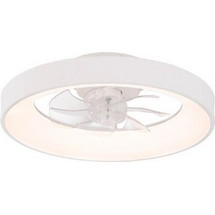 Aca FAN6687WH Ανεμιστήρας Οροφής 30cm 20W με Φως & Τηλεχειριστήριο Λευκός