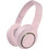 Tradesor ST-868 Ασύρματα Bluetooth Ακουστικά Over Ear Ροζ