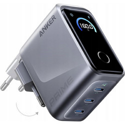 Anker Prime Φορτιστής χωρίς Καλώδιο με 3 Θύρες USB-C 160W Power Delivery