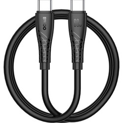 Bwoo BO-X318 USB-C to USB-C 60W 1m Black