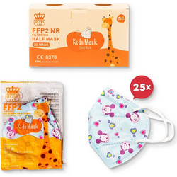 Secura FFP2 NR Παιδική Μάσκα Προστασίας Mickey Mouse 25τμχ