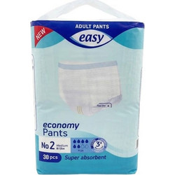 Easy Medium Πάνες Βρακάκι Ακράτειας 6 Σταγόνες 30τμχ