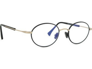 Tom FT5973-B 005 Ανδρικός Σκελετός Γυαλιών Οράσεως Μεταλλικός Χρυσός Μαύρος