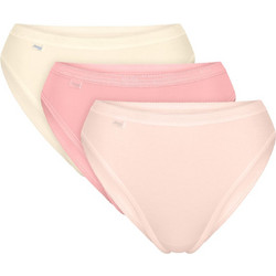 Sloggi Βαμβακερά Γυναικεία Slip 3Pack 10222391-PR08