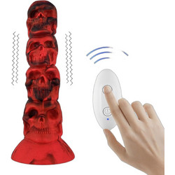 The Walking Dead Medium Vibrator Red