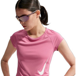 Nike Tempo Swoosh Γυναικείο Αθλητικό T-Shirt Φούξια IF4998-641