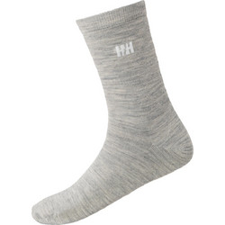 Helly Hansen Μάλλινες Ανδρικές Κάλτσες Ψηλές Γκρι 2Pack 67481-949