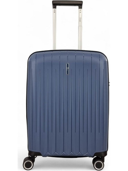 Rain RB80152C Βαλίτσα Καμπίνας 55x40x20cm με 4 Ρόδες Μπλε
