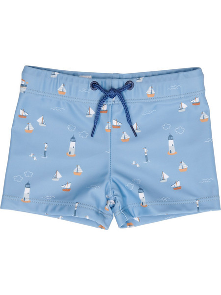 Little Dutch Sailors Bay Dark Blue Αντηλιακό UV Βρεφικό Μαγιό Boxer για Αγόρι Γαλάζιο LD-CL31381643