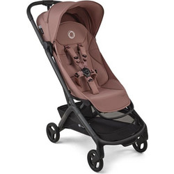 Bugaboo Butterfly 2 Καρότσι Μωρού Μπαστούνι Complete Black Dusty Pink