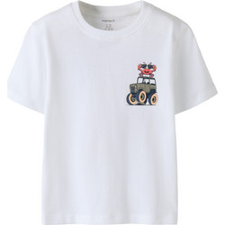 Name It Παιδικό T-Shirt Κοντομάνικο Λευκό 13241580