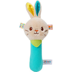 Jollybaby Rabbit Υφασμάτινη Κουδουνίστρα Πίεσης