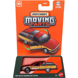 Mattel Matchbox Moving Parts 1992 Buick Roadmaster Estate Red