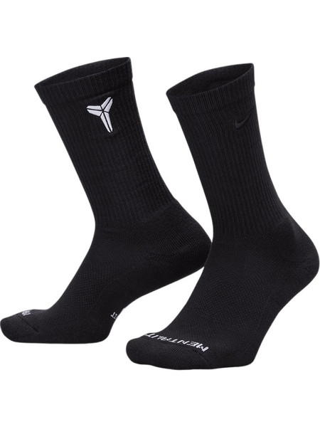 Nike Everyday Kobe Ανδρικές Κάλτσες Ψηλές με Σχέδια Μαύρες 3Pack IM7652-902