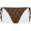 Funky Buddha Bikini Slip Μαύρο Καφέ FBL013-105-16B