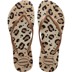Havaianas Γυναικείες Σαγιονάρες Αντιολισθητικές Μπεζ 4103352-6516
