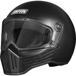 Simpson M30 Matt Black Κράνος Μηχανής Full Face 1360gr