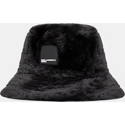 Karl Lagerfeld Γυναικείο Καπέλο Bucket Γούνινο Μαύρο A4W33078-999