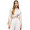 Access Γυναικείο Χειμερινό Crop Κρουαζέ Top Εκρού 53-7030-0032