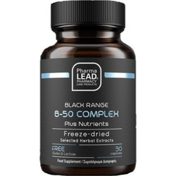 Pharmalead Black Range B-50 Complex Plus Nutrients 30 Κάψουλες